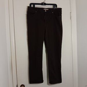 Levi's Brown  Jeans men size 33 slim straight classic  denim